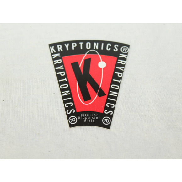 Kryptonics Vintage Inline Aggressive Rollerblade wheels Vinyl Sticker - Picture 2 of 3